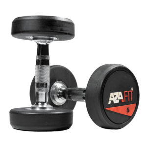 AZAFIT® | Dumbbells – Compact Rubber-Coated (Color) - Image 1